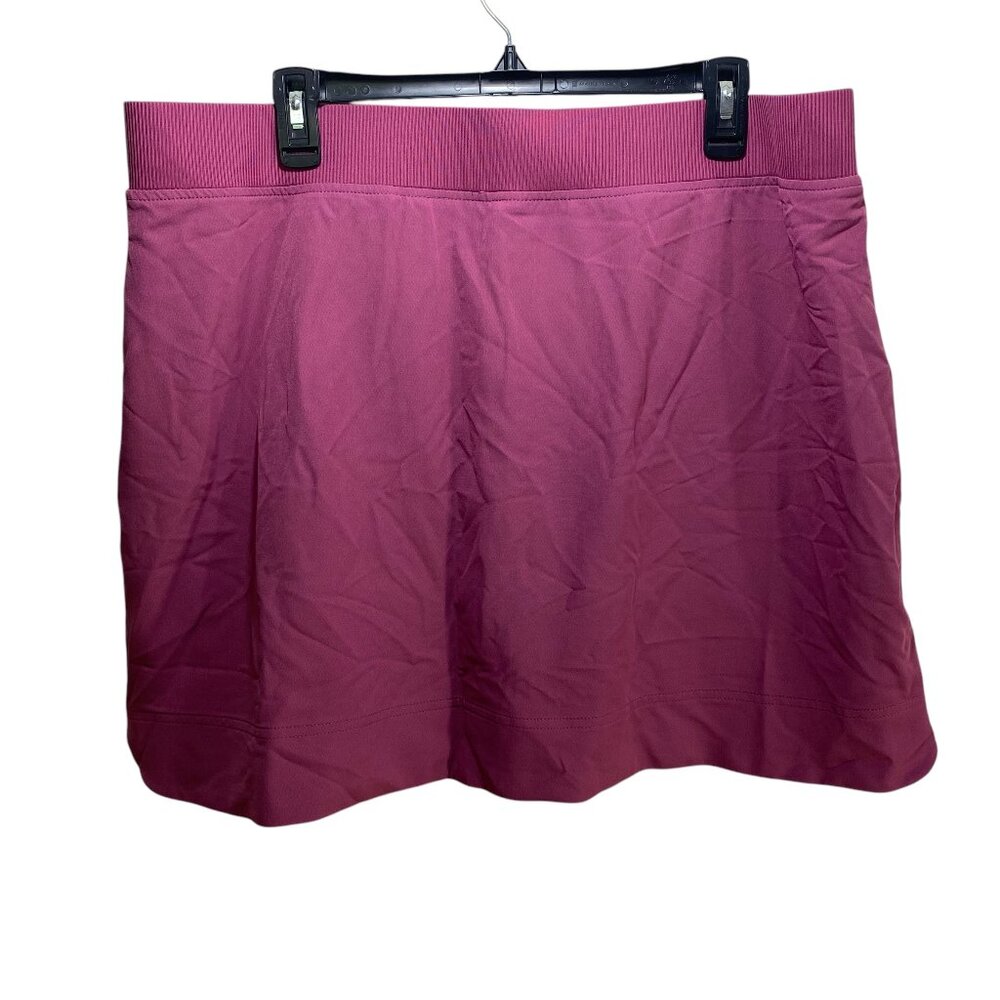 32 Cool Skirt Skort Women XL Purple Sporty Tennis Golf Comfort Breathable Active